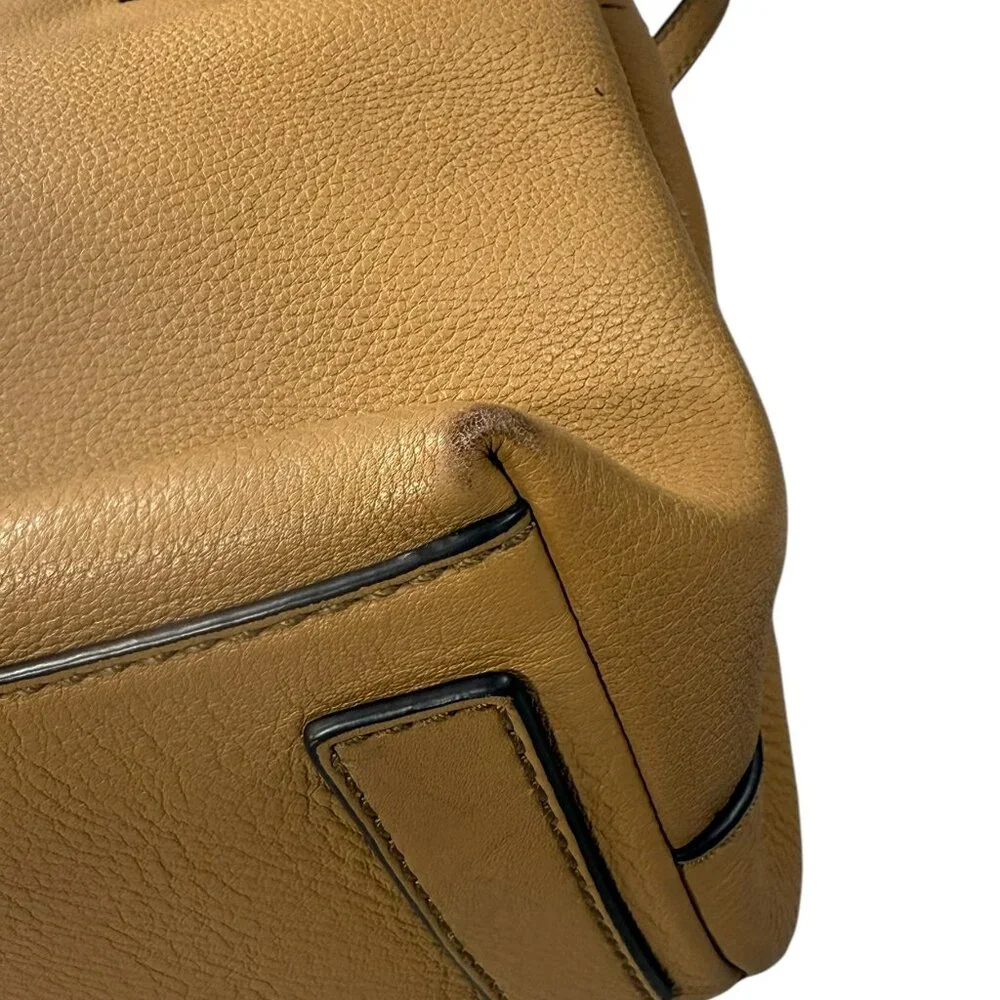 Tory Burch McGraw Triple Compartment Leather Satchel - Tiramisu - Picture 7 of 17